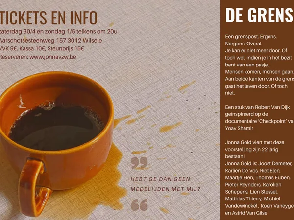 2022 de grens affiche